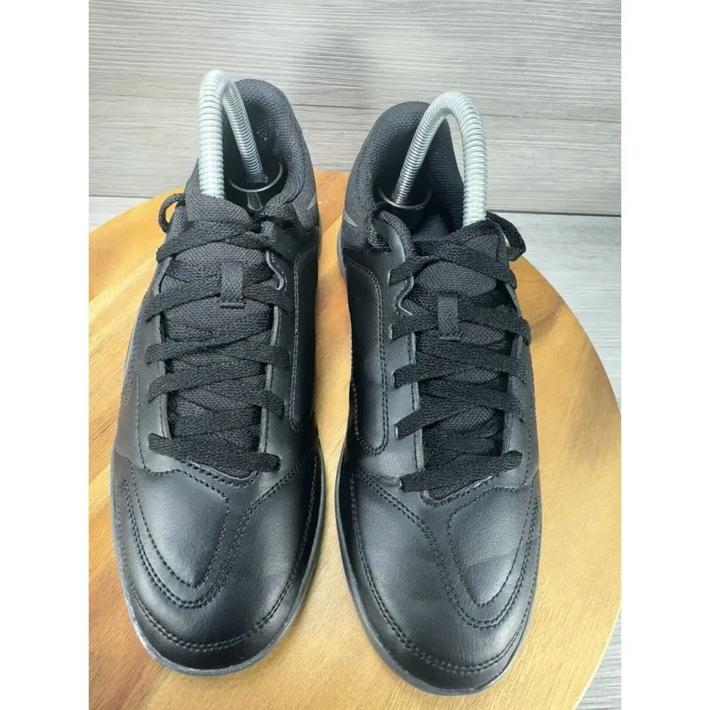 Nike DA1332-004 Tiempo Legend Black Training Indoor Soccer Shoes Boy's 5.5Y